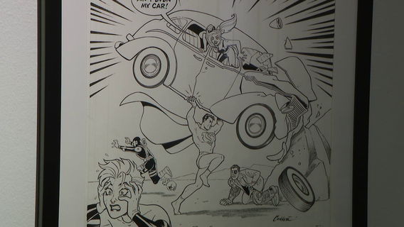 Longtime comic artist's work celebrated at new Imagine Museum exhibit