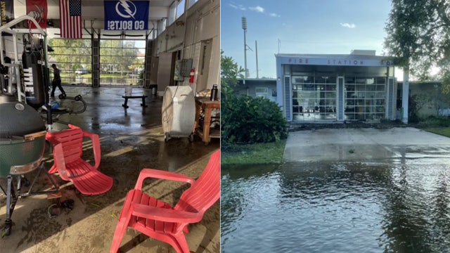 Davis Islands firefighters serving from trailers as rebuild stalls after Hurricane Helene