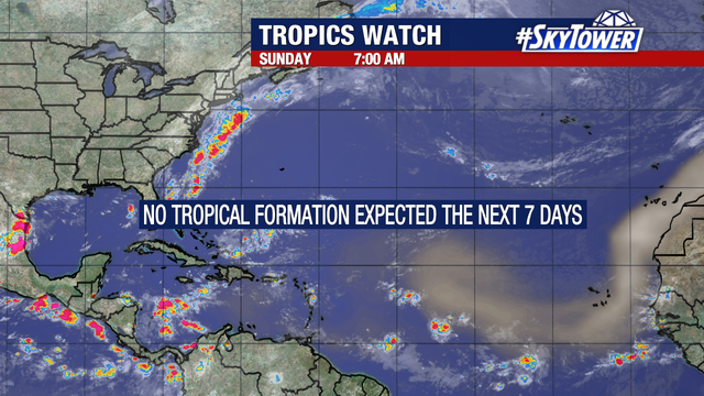Tropical Atlantic is quiet as we approach peak season