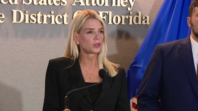 U.S. AG Pam Bondi back in Tampa to highlight trafficking arrests