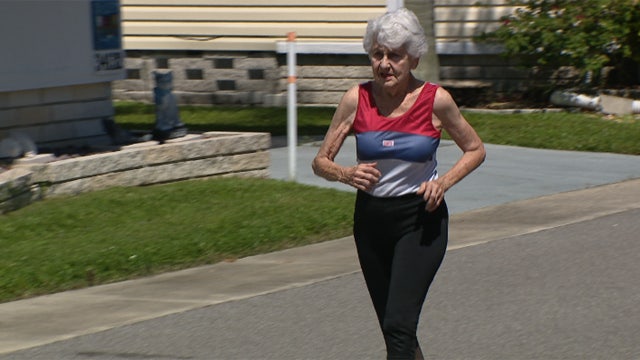89-year-old Pinellas Park woman retires after running every day for more than 45 years