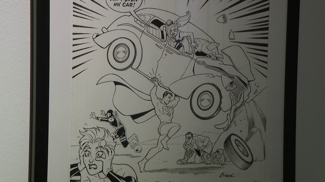 Longtime comic artist's work celebrated at new Imagine Museum exhibit