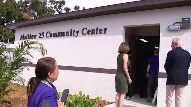 Tampa homeless shelter unveils new community center
