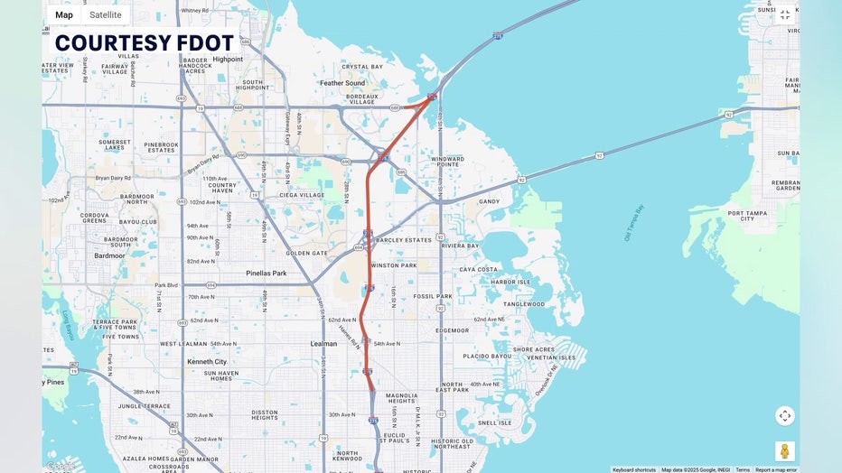 FDOT begins I-275 widening project in Pinellas County, adding FDOT begins I-275 widening project in Pinellas County, adding