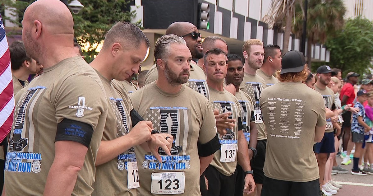 Community honors fallen heroes at Tampa Police Memorial Run | FOX 13 ...
