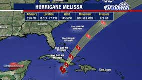 Hurricane Melissa makes landfall in Jamaica
