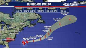Bermuda braces for Hurricane Imelda as Humberto weakens