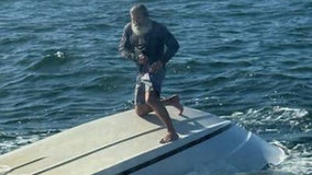 Man rescued near Skyway Bridge after boat capsizes: USCG