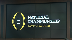 The College Football Playoff National Championship will return to Tampa in 2029