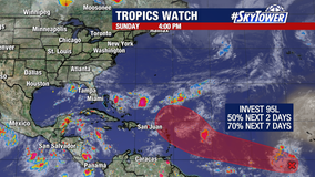 High chance of tropical development this week