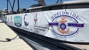 St. Pete man sails nearly 6,000 miles in pontoon boat raising money for Ronald McDonald House Charities