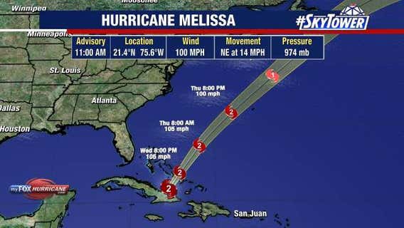 Hurricane Melissa makes second landfall in Cuba after lashing Jamaica as a Category 5 storm