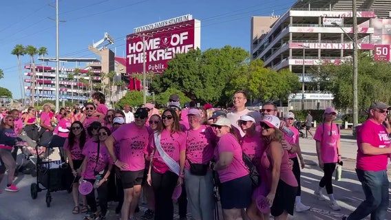 More than 30,000 attend Making Strides Against Breast Cancer walk in Tampa