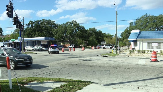 Motorcyclist taken to the hospital after Tampa crash