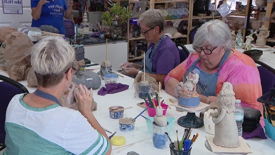 Marvelous Mud Pottery Studio serves as pottery school for adults