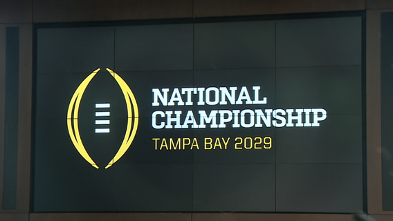 The College Football Playoff National Championship will return to Tampa in 2029