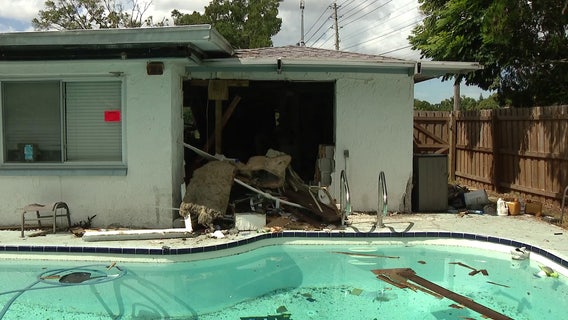 Pasco County family recovering after SUV rams into home after driver suffers medical emergency