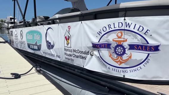 St. Pete man sails nearly 6,000 miles in pontoon boat raising money for Ronald McDonald House Charities