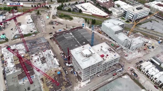 Future home of Grow Financial topped-out in Gasworx