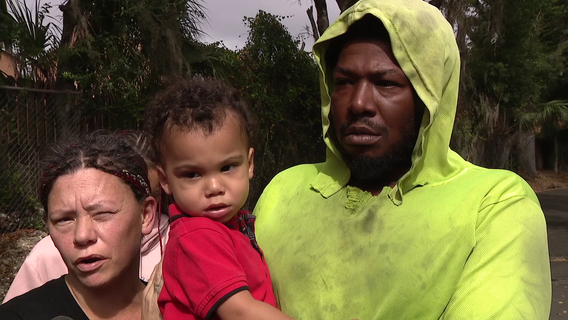 Missing Tampa toddler who vanished with family dog found by resident who lives nearby