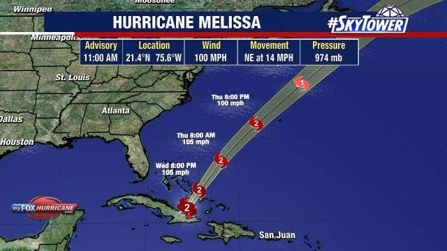 Hurricane Melissa makes second landfall in Cuba after lashing Jamaica as a Category 5 storm