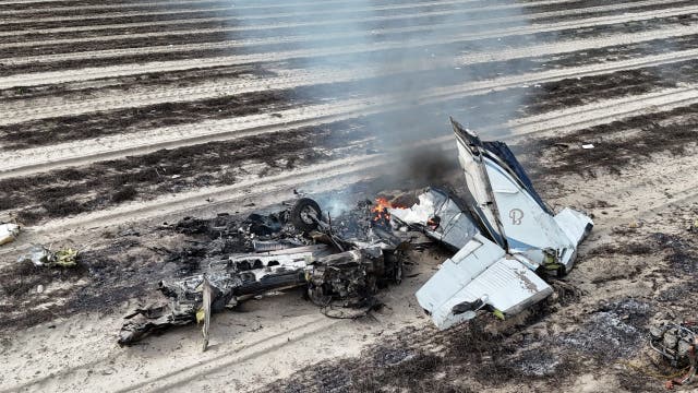 NTSB investigating plane crash in Florida peanut field