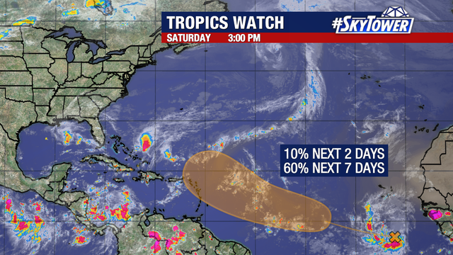 Tropical development expected next week