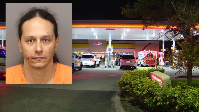 Stabbing suspect accused of attacking man who asked for a cigarette at a Clearwater gas station