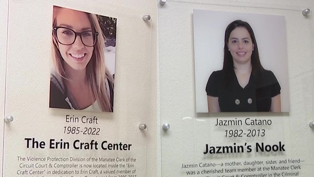 Manatee County honors former employees who were victims of domestic violence