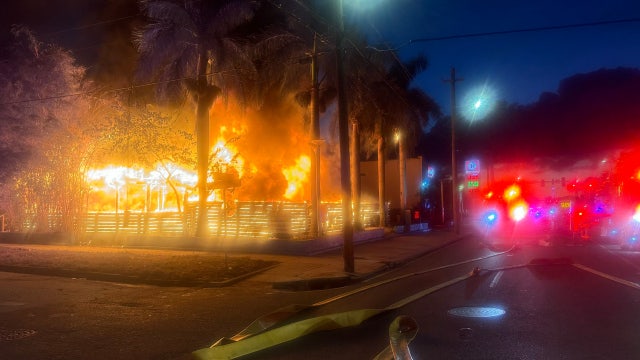 Massive fire sparks at popular Tampa dog bar that closed back in June