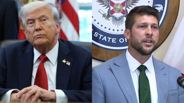 Trump calls Uthmeier an ‘American Frist Warrior’ as he throws support behind Florida’s attorney general