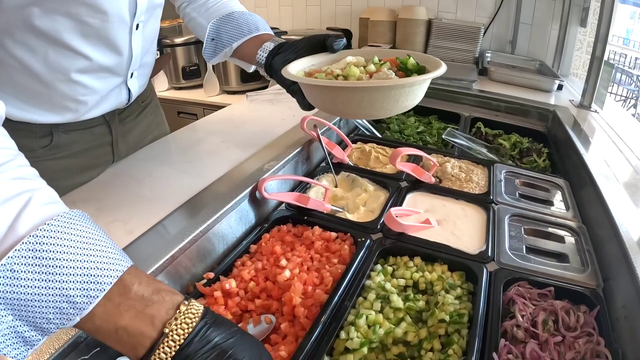 Healthy bowls and wraps with a Mediterranean flair