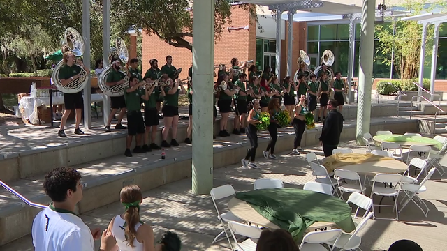 USF kicks off their 2025 Homecoming "Forever Green and Gold"