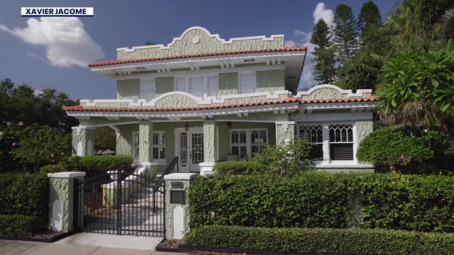 Historic Wedding Cake House in St. Pete for sale
