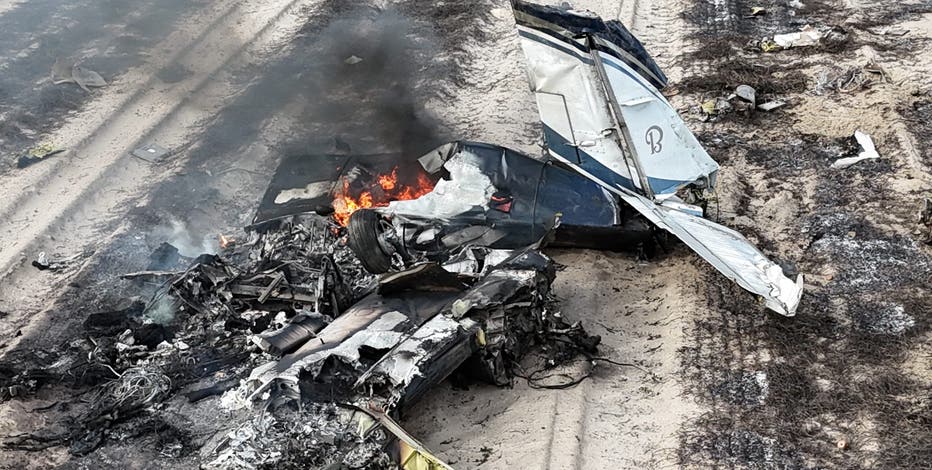 Plane with 3 people on board crashes into Florida peanut field, no survivors found: LCSO