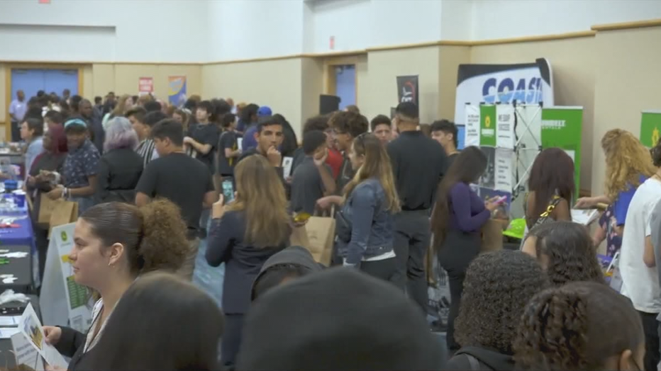 Hillsborough County students receive career advice during this year’s Future Career Academy Business Panel Series.