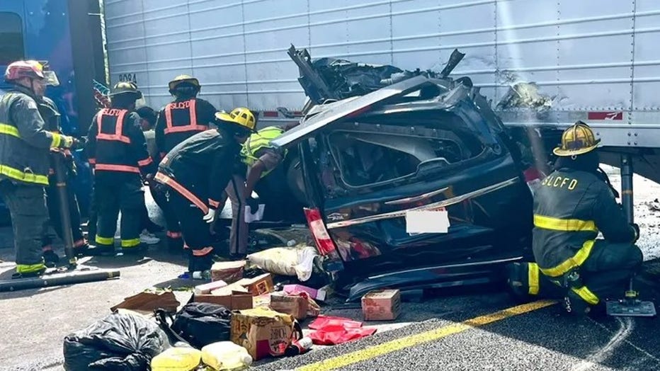 Harjinder Singh, 28, was arrested after allegedly making an unauthorized U-turn in Florida that resulted in a crash that left three people dead, officials said. (St. Lucie County Sheriff's Office)
