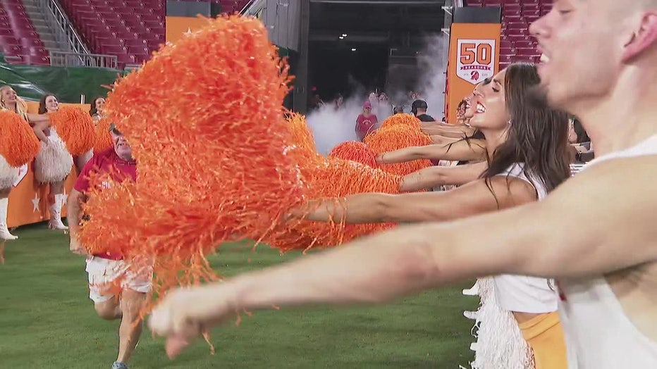 Buccaneers' cheerleaders make history during milestone season