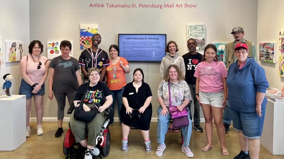 Pen-pal program connects artists with disabilities from St. Pete