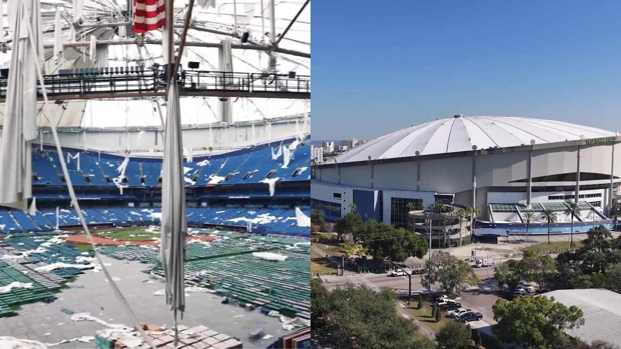 Tropicana Field’s roof repair completed ahead of schedule