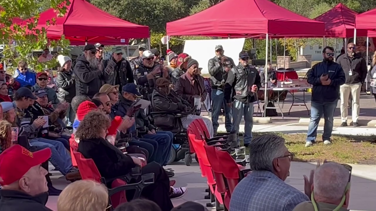 Veterans Day ceremony held at Veteran's Memorial Park in Hillsborough County