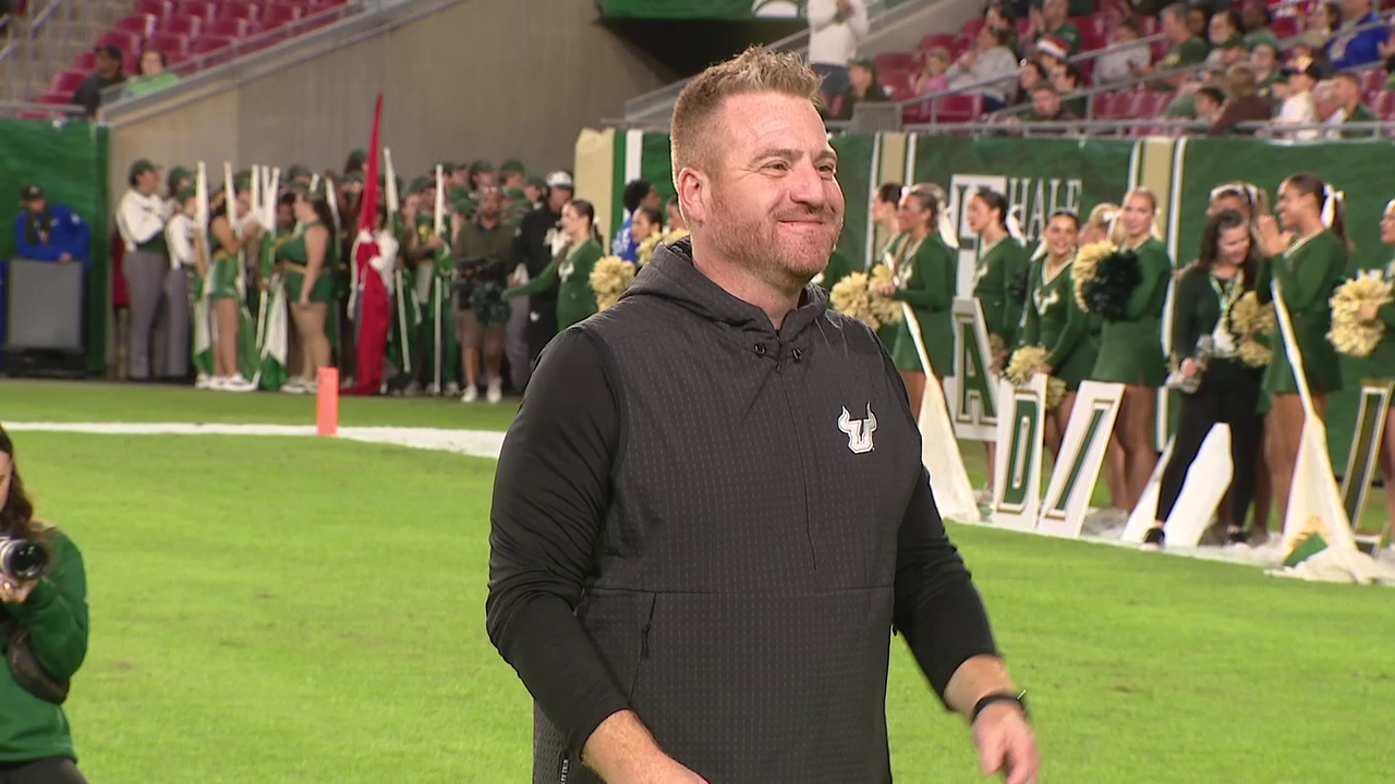 Auburn tabs USF's Alex Golesh as its next coach, replacing Hugh Freeze on the Plains