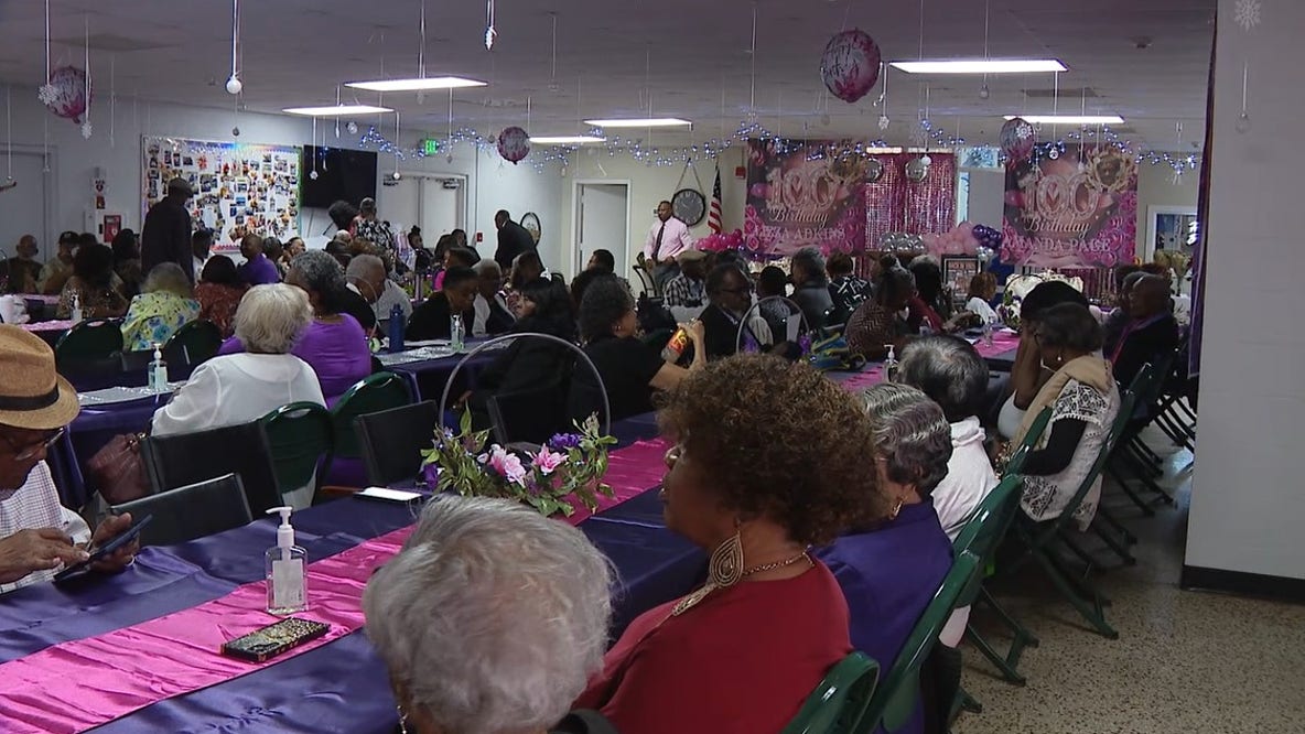 Celebrating their big 100! Tampa's Progress Village honors two centenarians with a birthday celebration