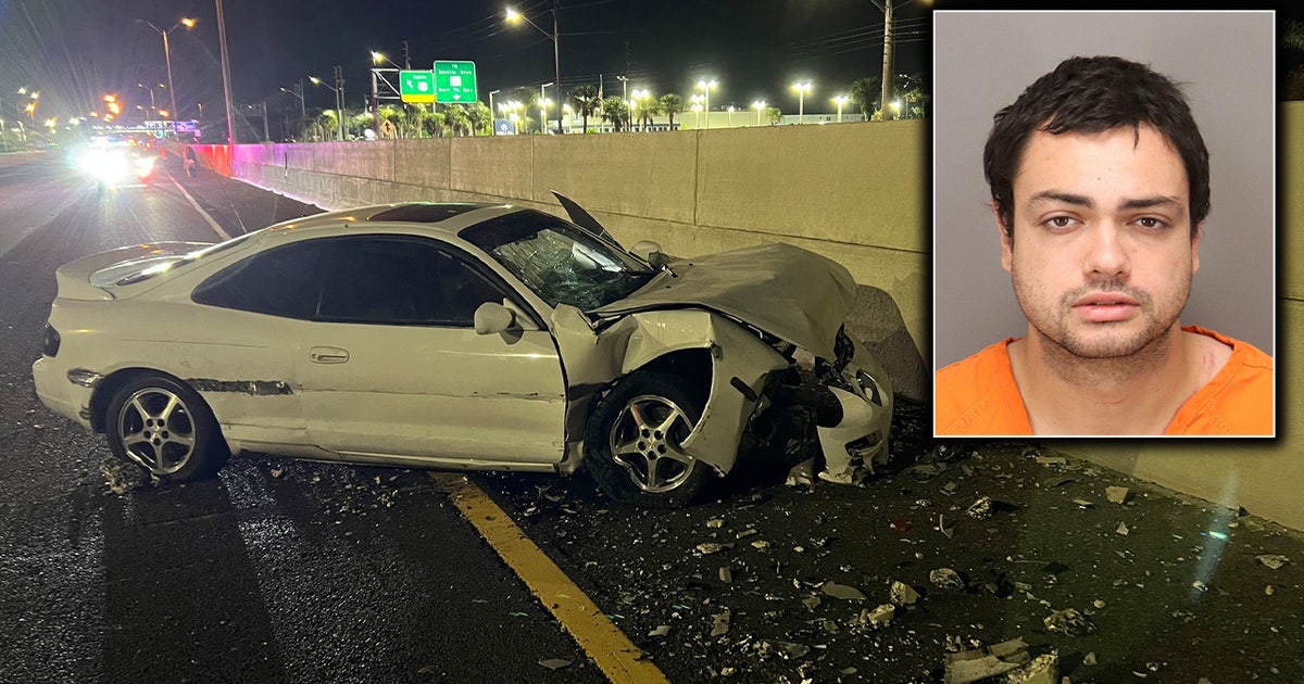 Clearwater driver arrested after slamming into concrete wall on U.S. 19 ...
