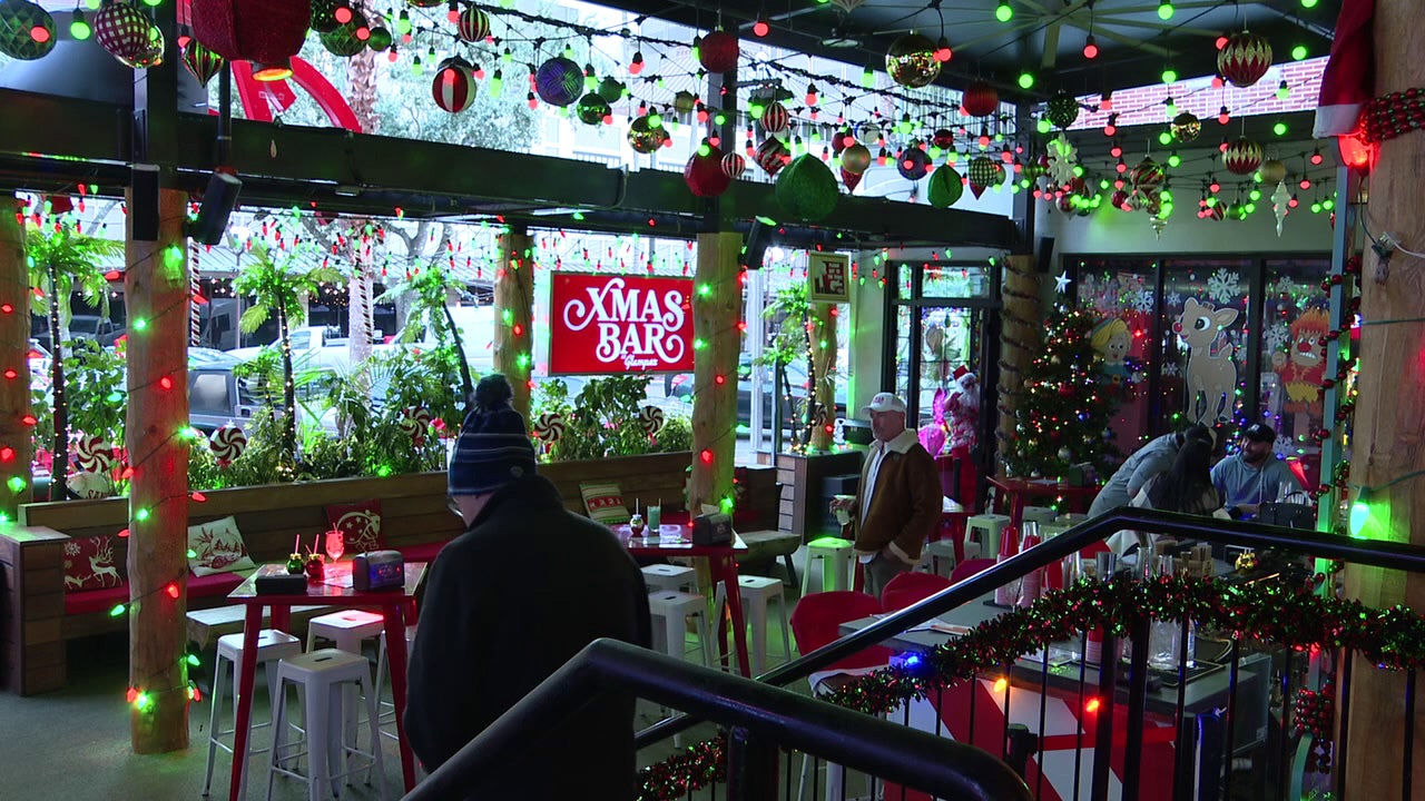 Holiday cheer arrives early in downtown St. Pete at pop-up bar