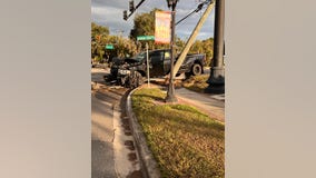 Wanted murder suspect from Lee County leads deputies on chase, ends in Polk County with crash