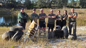 Hernando dive team finds debris, trash during training at sinkhole