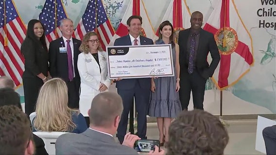 Governor DeSantis awards Johns Hopkins All Children's Hospital $7.5 million in funding for pediatric cancer