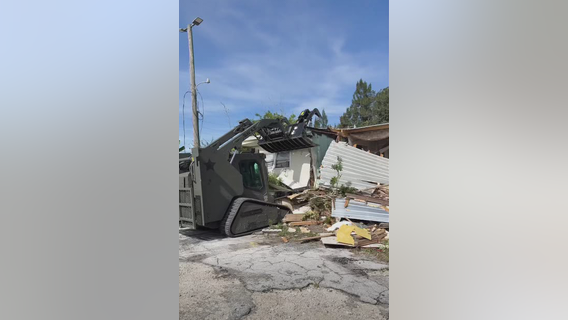 Brevard County criminal crack house demolished by SWAT team