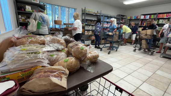 Empty church space becomes food pantry flourishing for Sarasota families in need